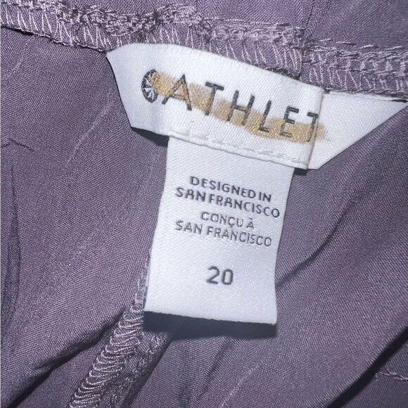 Athleta Savannah Jogger Pants Dusk Violet Featherweight Plus Size 20 NWOT - Picture 6 of 8